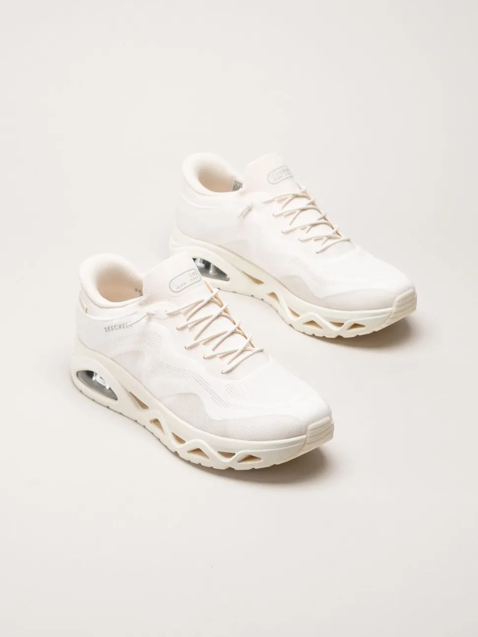 Skechers - Uno Glide Step - Offwhite slip-ins sneakers