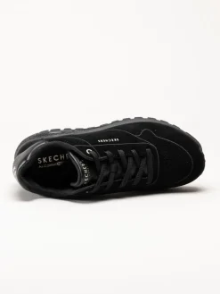 Skechers - UNO Rugged Chillproof - Svarta sneakers i mocka