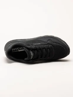 Skechers - Uno - Shiny Scale - Svarta sneakers med ormmönster