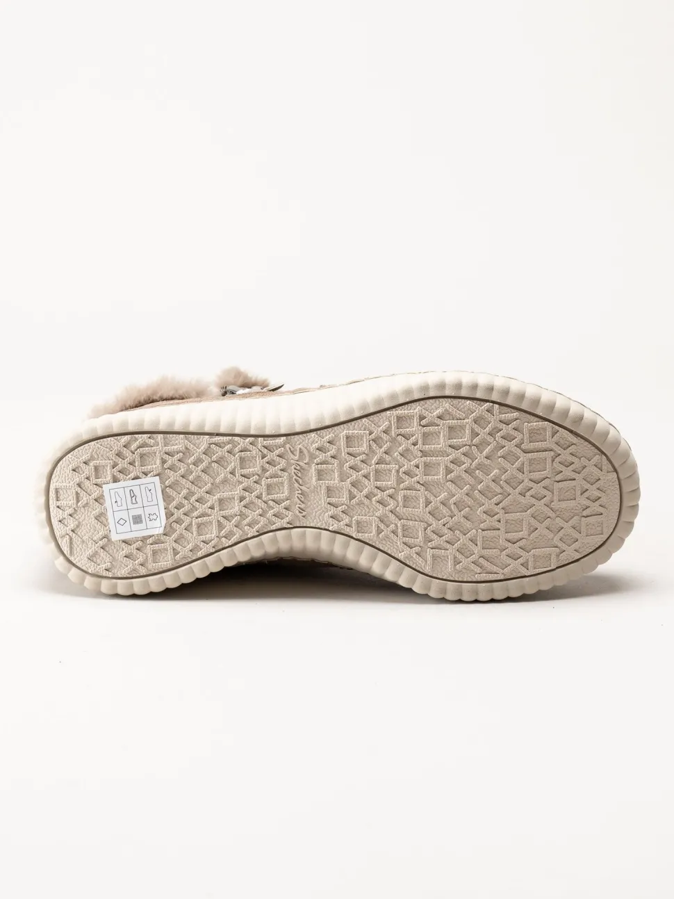 Skechers - Wilshire Blvd - Fresh Zip - Beige fodrade boots