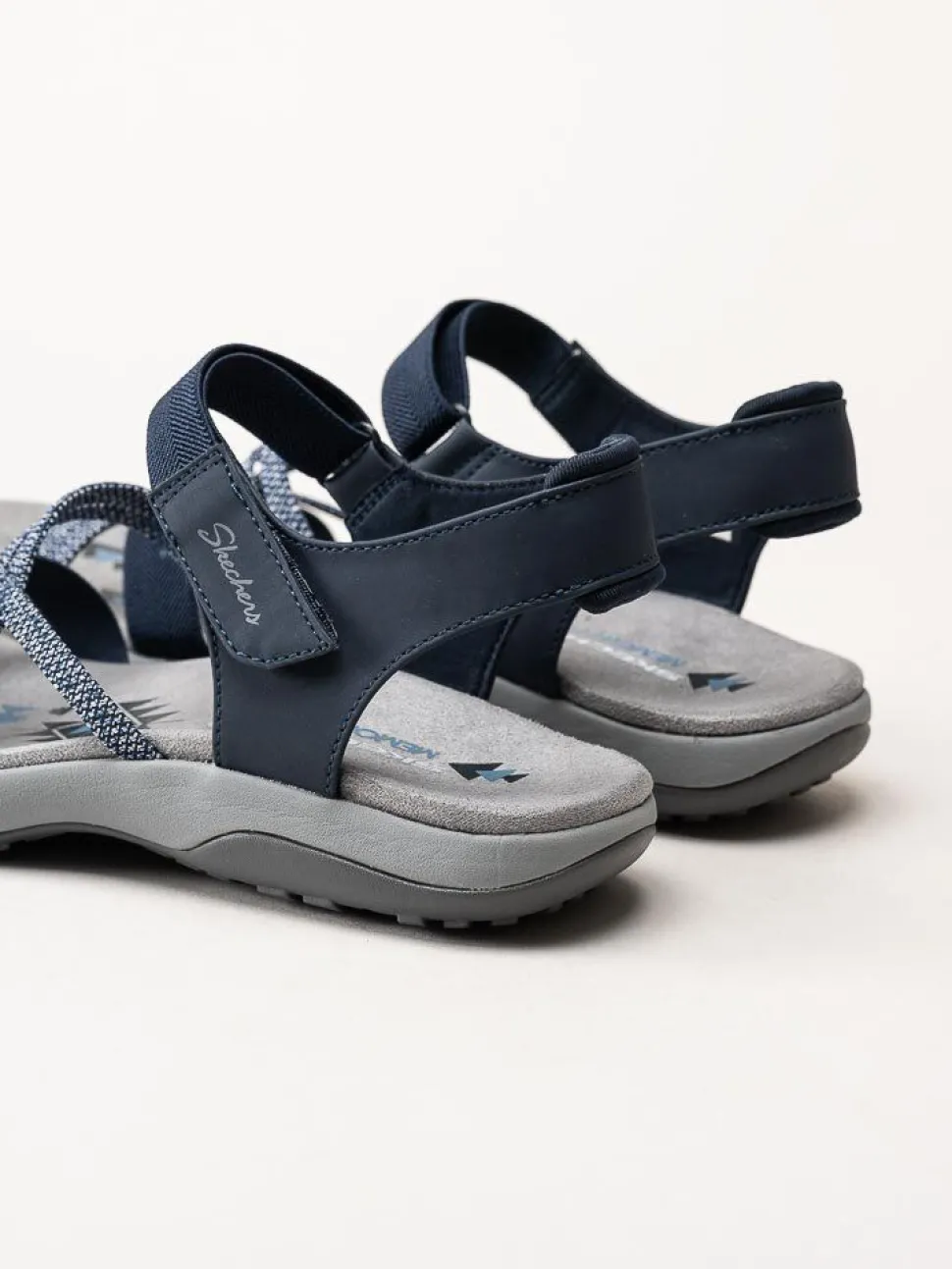 Skechers - Womens Reggae Slim - Mörkblå sportiga sandaler