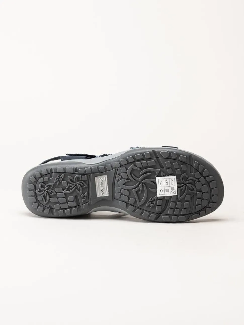 Skechers - Womens Reggae Slim - Mörkblå sportiga sandaler
