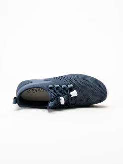 Soft Comfort - Heliett - Mörkblå sneakers i stickad textil