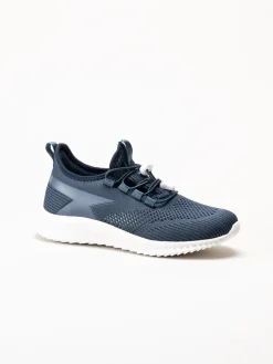 Soft Comfort - Heliett - Mörkblå sneakers i stickad textil