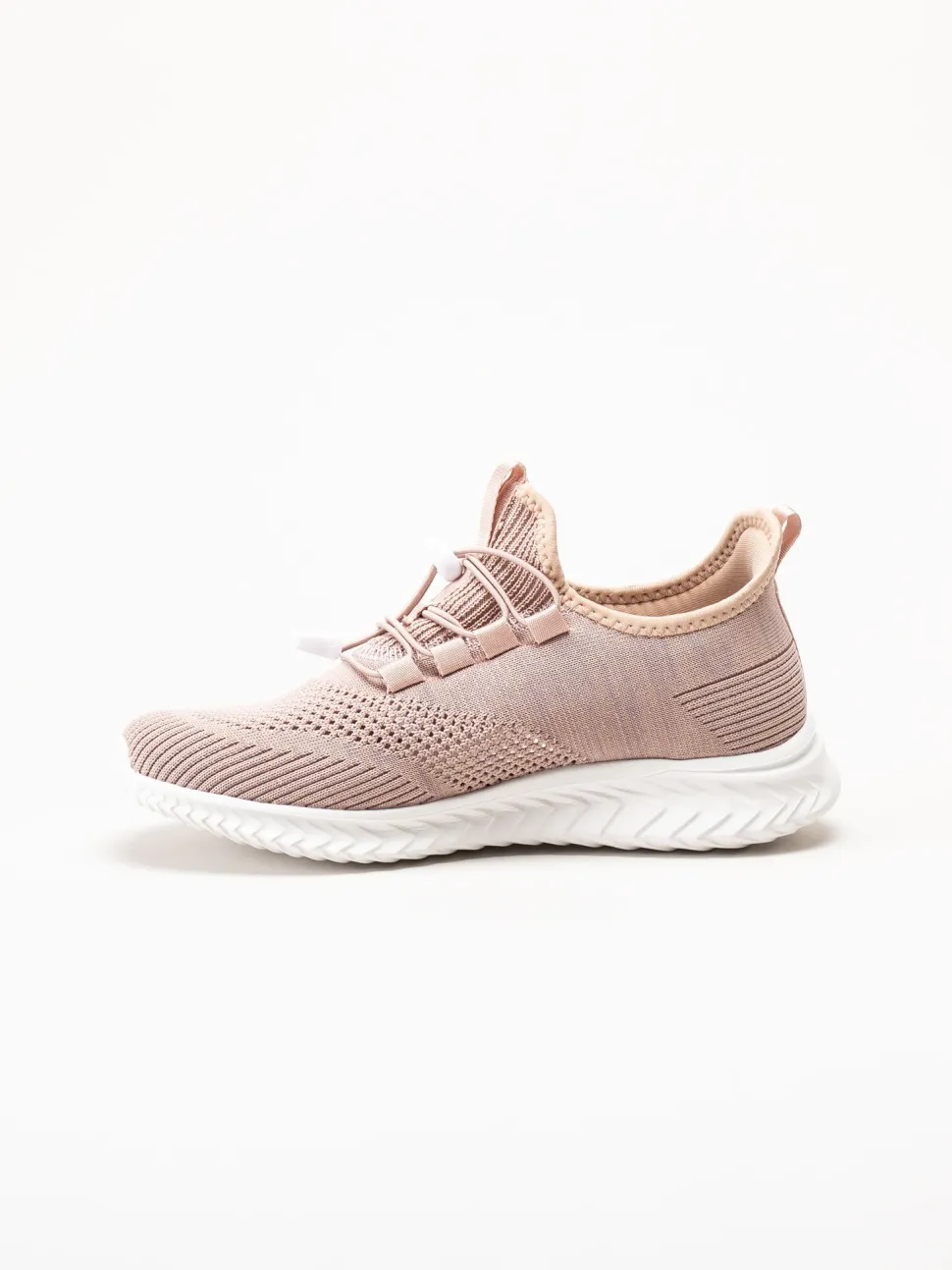 Soft Comfort - Heliett - Rosa sneakers i stickad textil
