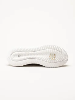 Soft Comfort - Swiss - Beige sneakers i stickad textil