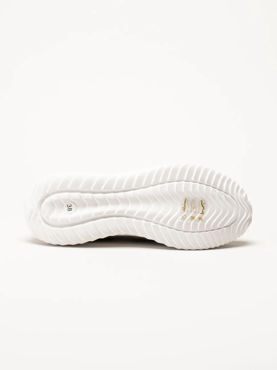 Soft Comfort - Swiss - Beige sneakers i stickad textil