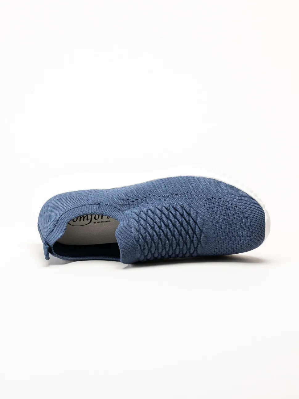 Soft Comfort - Swiss - Marinblå sneakers i stickad textil