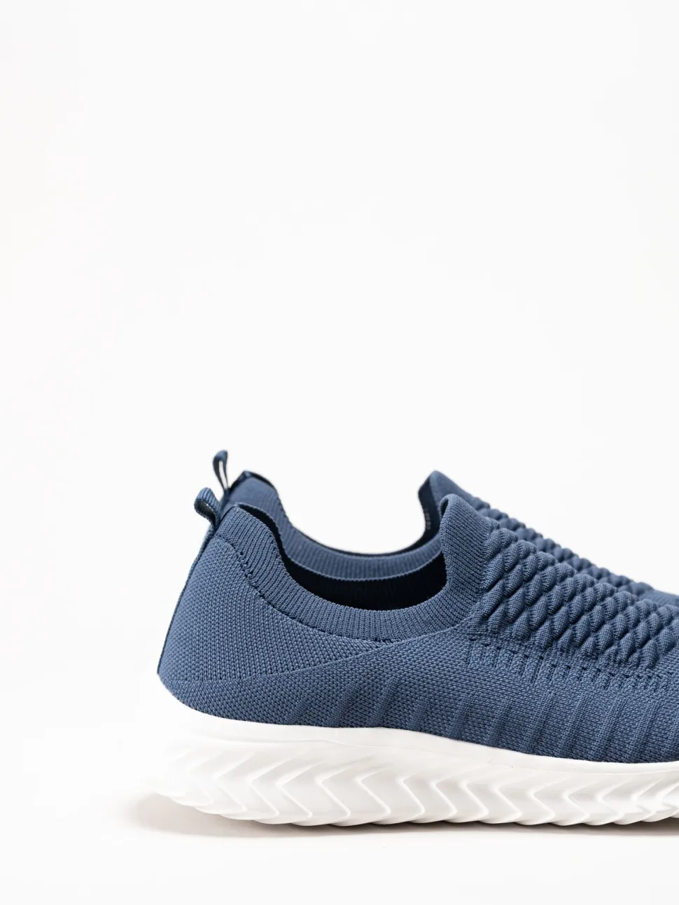Soft Comfort - Swiss - Marinblå sneakers i stickad textil