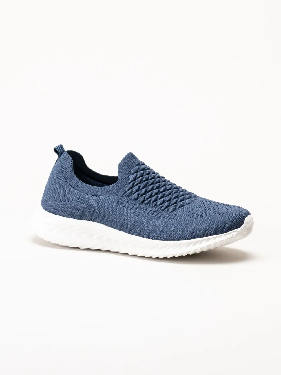 Soft Comfort - Swiss - Marinblå sneakers i stickad textil