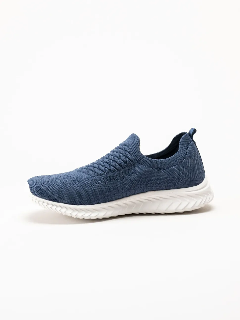 Soft Comfort - Swiss - Marinblå sneakers i stickad textil