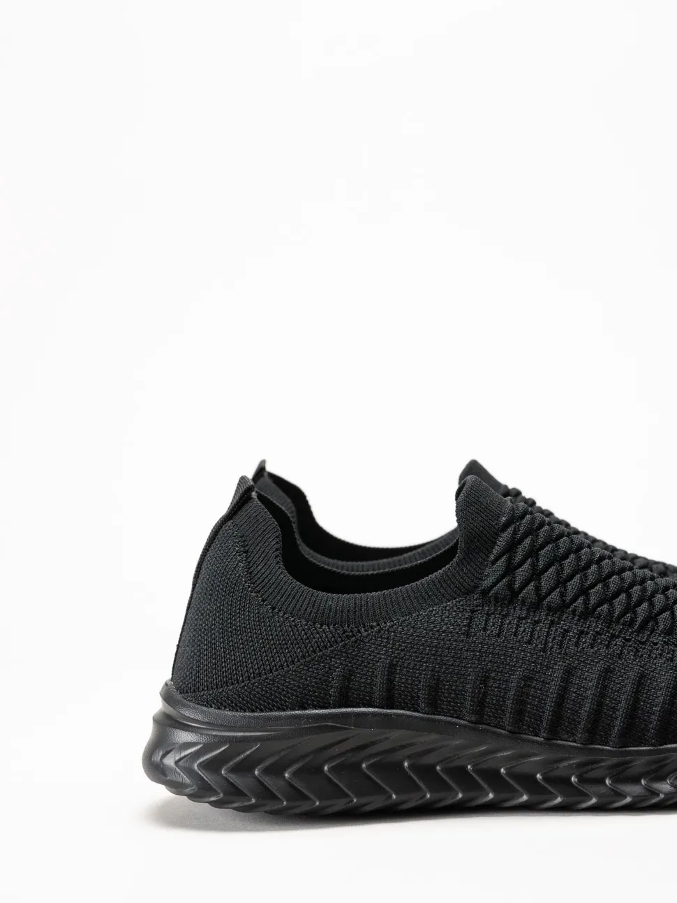 Soft Comfort - Swiss - Svarta sneakers i stickad textil