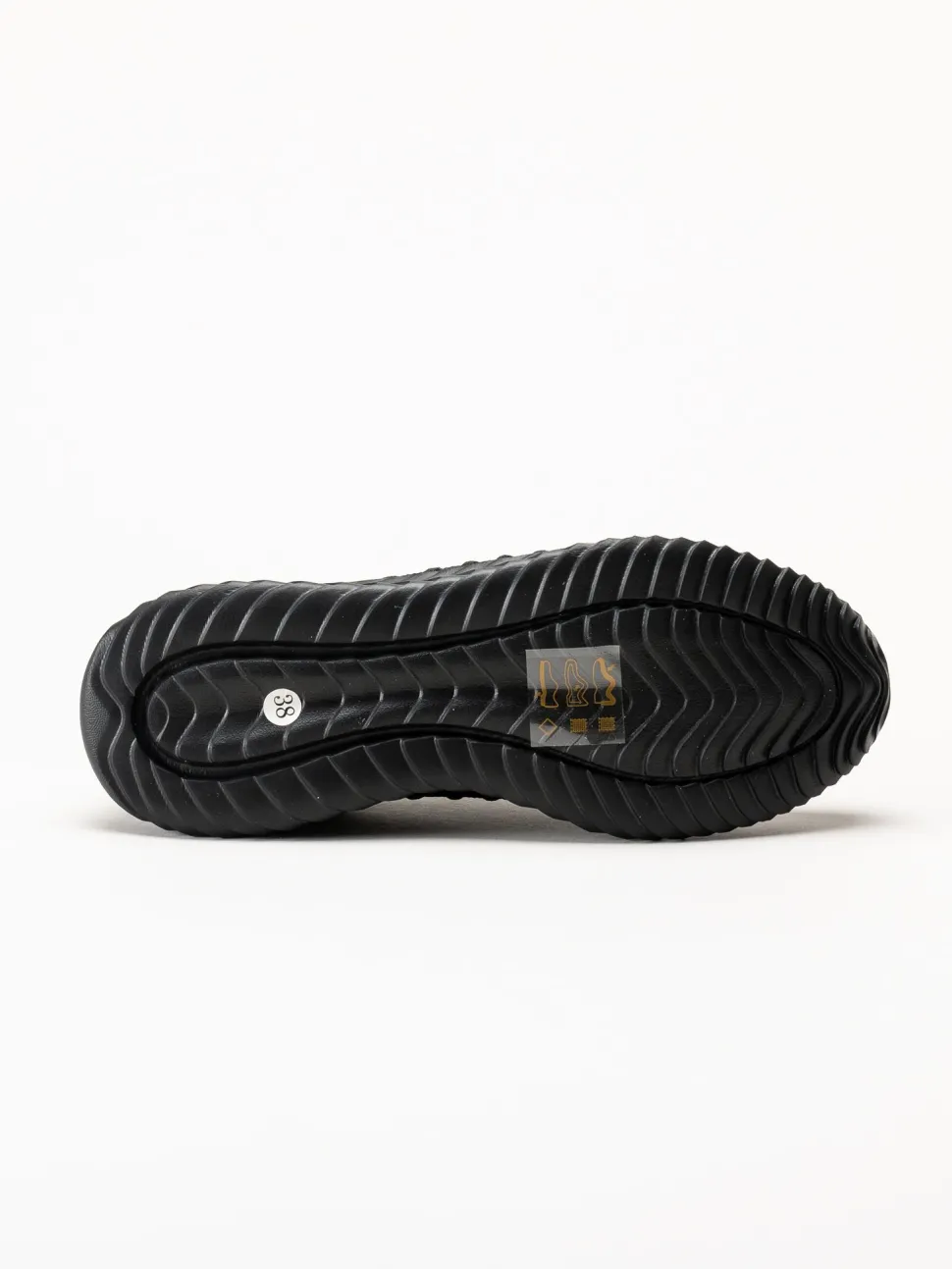 Soft Comfort - Swiss - Svarta sneakers i stickad textil