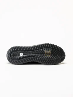 Soft Comfort - Turnpike - Svarta sneakers i stickad textil