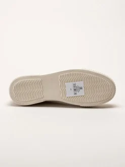 S.Oliver - Beige platåsneakers i textil