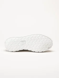S.Oliver - Ljusbeige chunky sneakers i textil