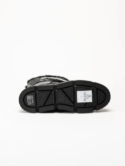 S.Oliver - Svarta fodrade boots
