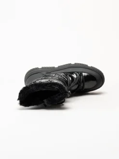 S.Oliver - Svarta fodrade boots