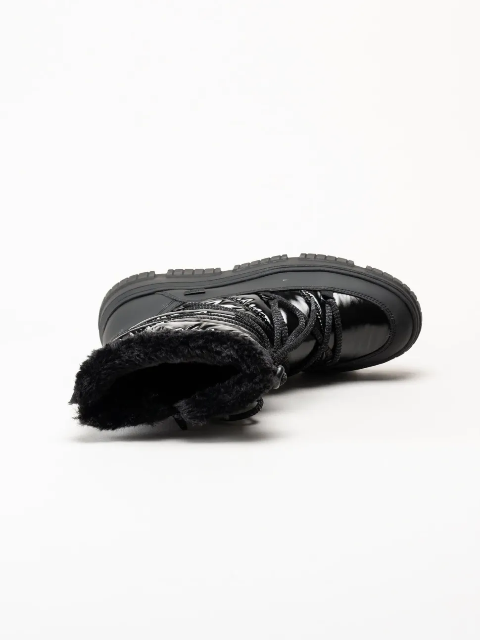 S.Oliver - Svarta fodrade boots