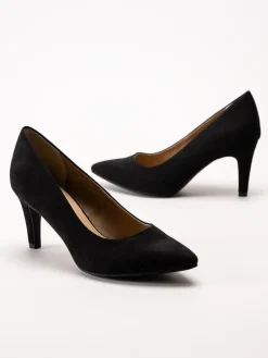 S.Oliver - Svarta pumps i mockaimitation
