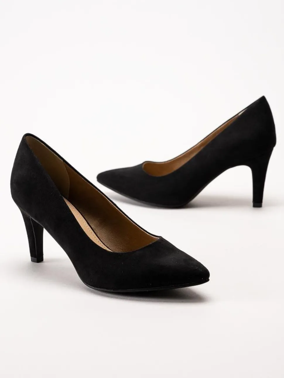 S.Oliver - Svarta pumps i mockaimitation