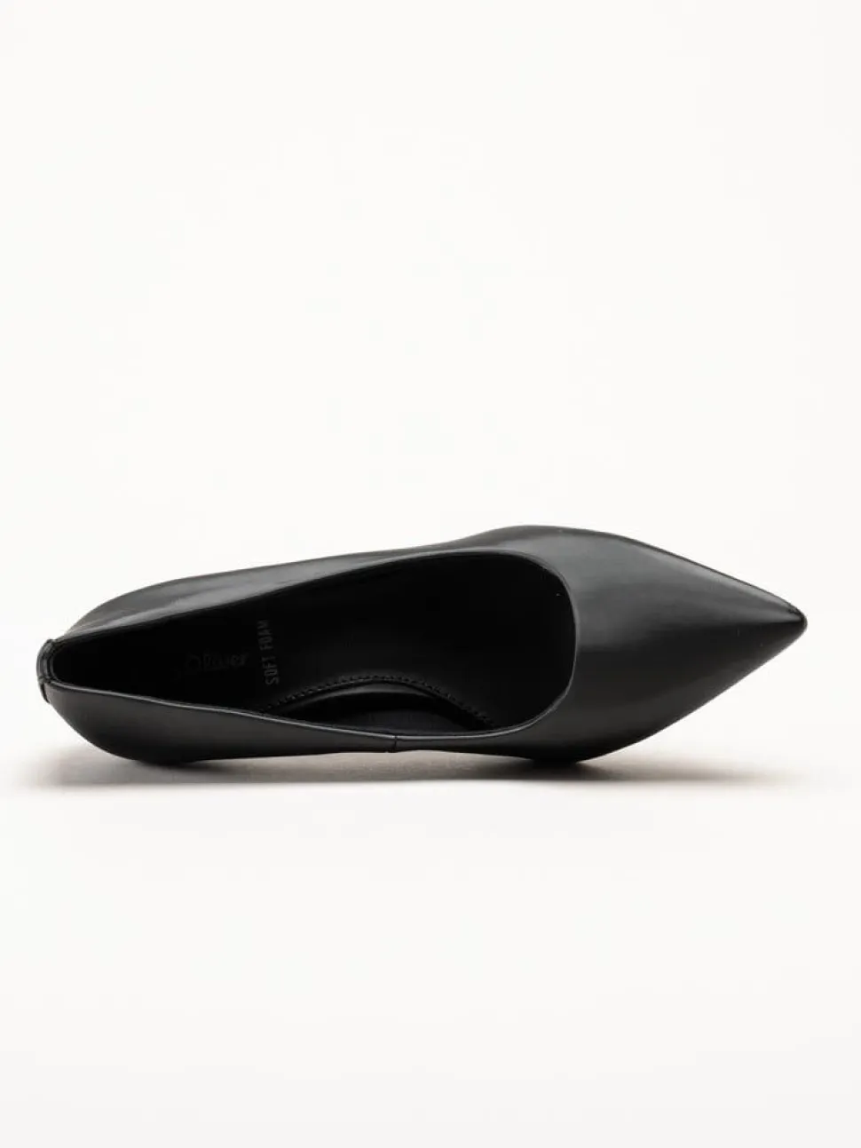 S.Oliver - Svarta pumps med skimmer