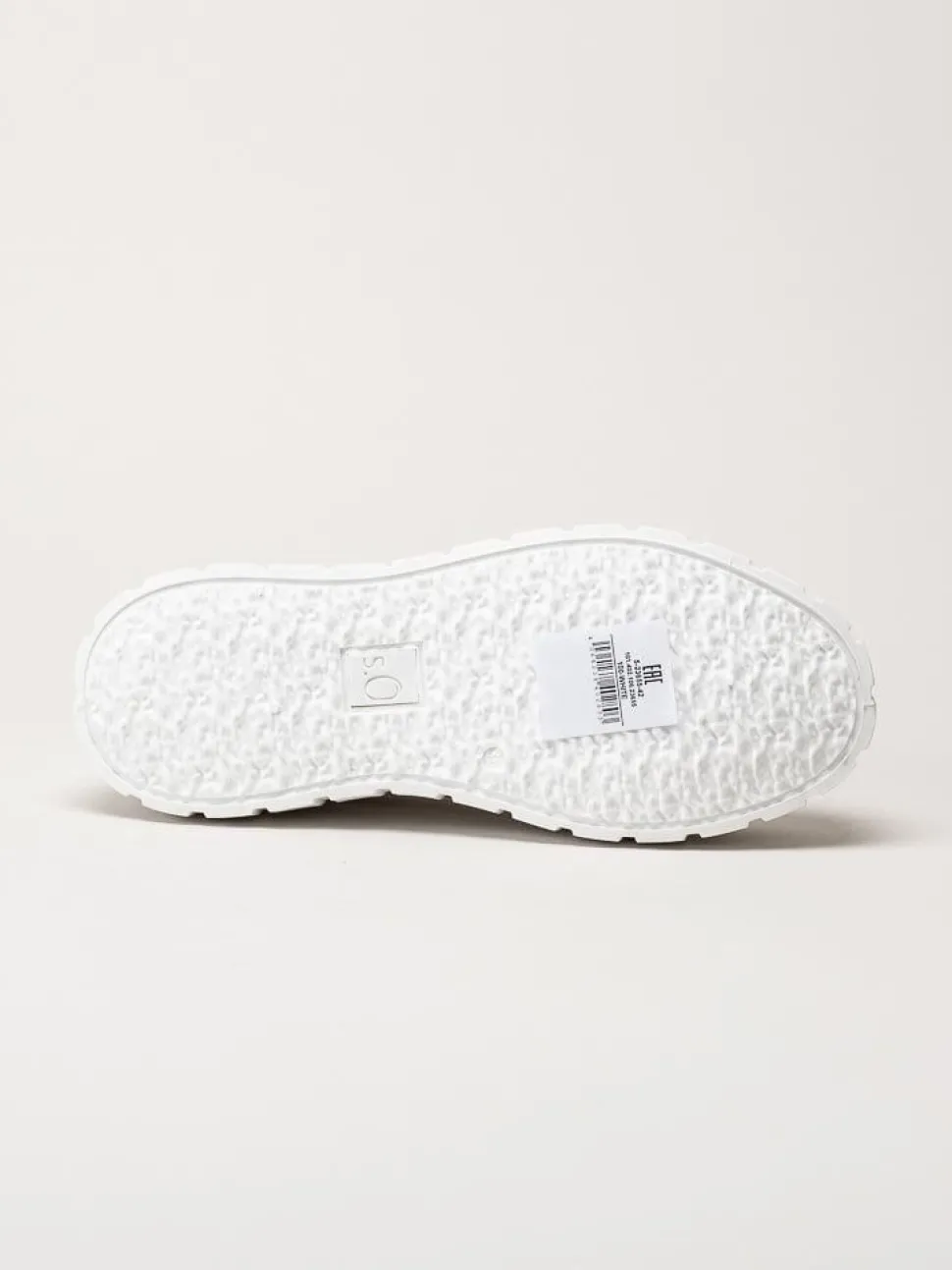 S.Oliver - Vita chunky sneakers i textil