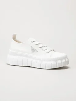 S.Oliver - Vita chunky sneakers i textil