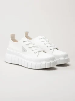 S.Oliver - Vita chunky sneakers i textil