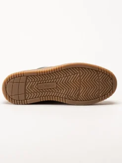 S.Oliver - Vita sneakers med partier i beige och svart