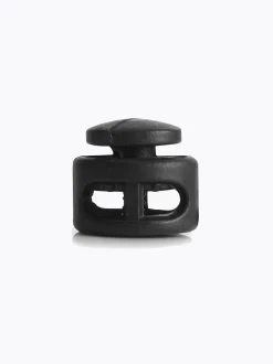 Springyard - Cord Lock Flat - Svart snörstopp