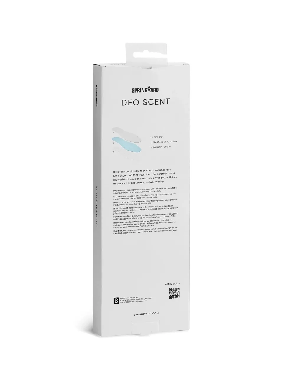 Springyard - Deo Scent - Tunn deosula