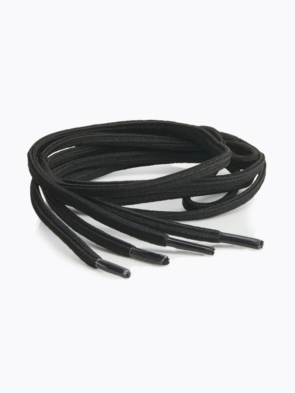Springyard - Flat Elastic 4.5 - Vitt elastiskt skosnöre