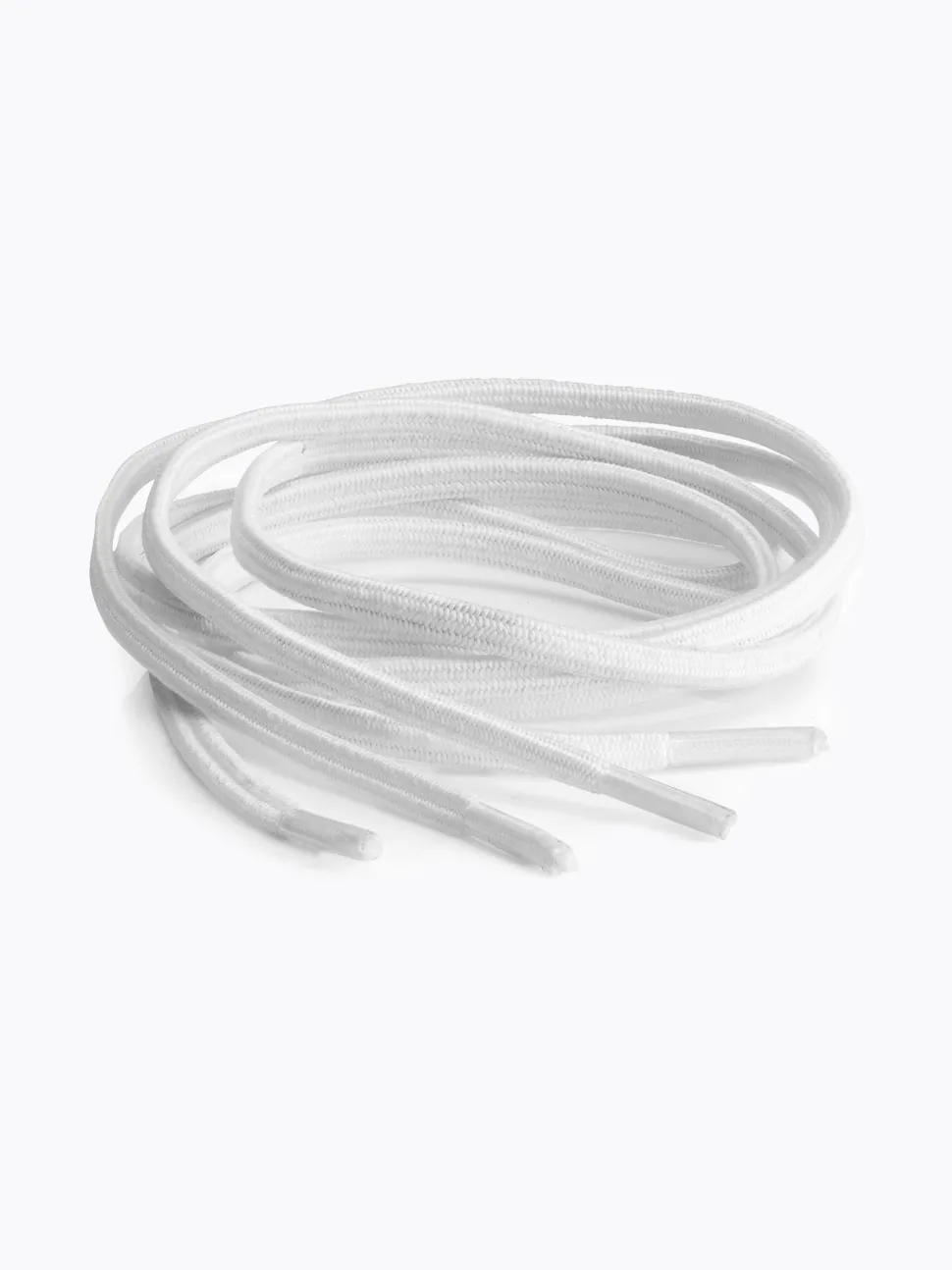 Springyard - Flat Elastic 4.5 - Vitt elastiskt skosnöre