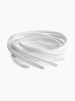 Springyard - Flat Elastic 4.5 - Vitt elastiskt skosnöre