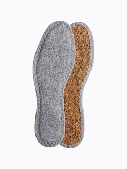 Springyard - Summer Insoles Kids - Grå frottésulor för barn