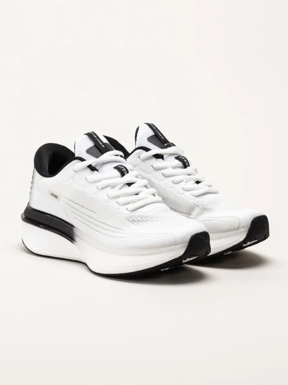 STENK - Alsen - Vita sportiga sneakers