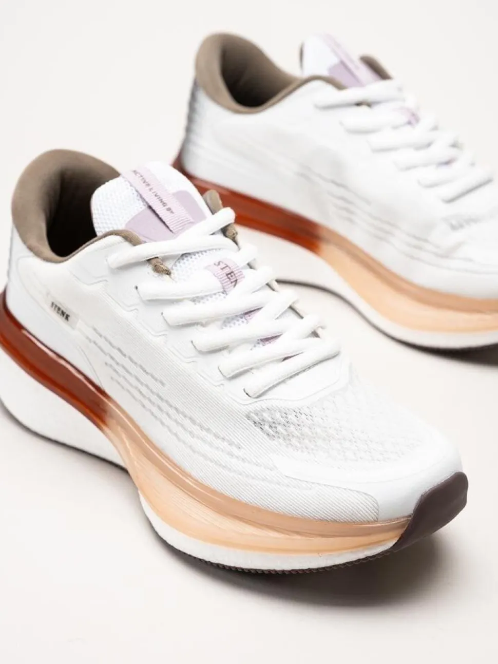 STENK - Alsen - Vita sportiga sneakers