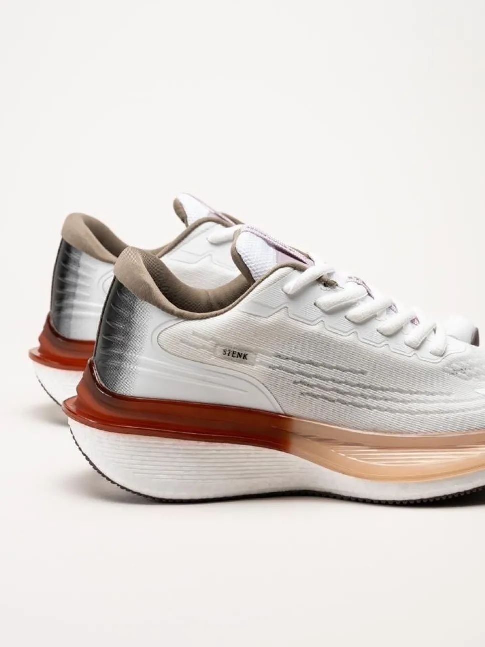 STENK - Alsen - Vita sportiga sneakers
