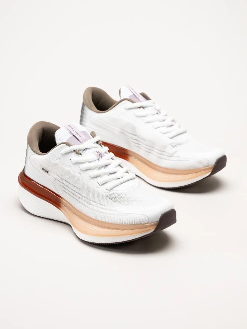 STENK - Alsen - Vita sportiga sneakers