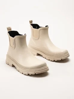 STENK - Ängeså - Beige låga gummistövlar
