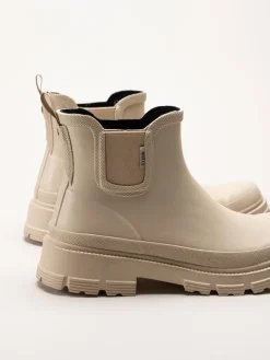 STENK - Ängeså - Beige låga gummistövlar