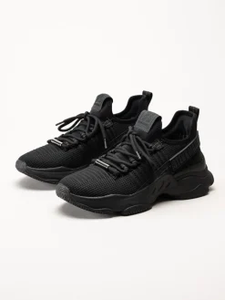 Steve Madden - Mac-E - Svarta chunky sneakers i textil