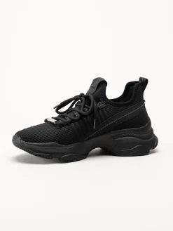 Steve Madden - Mac-E - Svarta chunky sneakers i textil