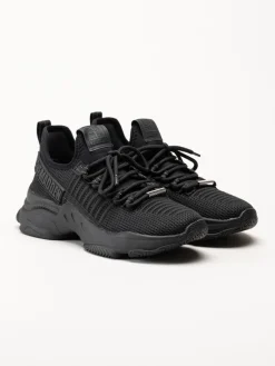 Steve Madden - Mac-E - Svarta chunky sneakers i textil