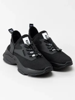 Steve Madden - Match-E - Svarta chunky sneakers i textil