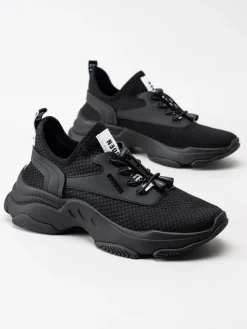Steve Madden - Match-E - Svarta chunky sneakers i textil