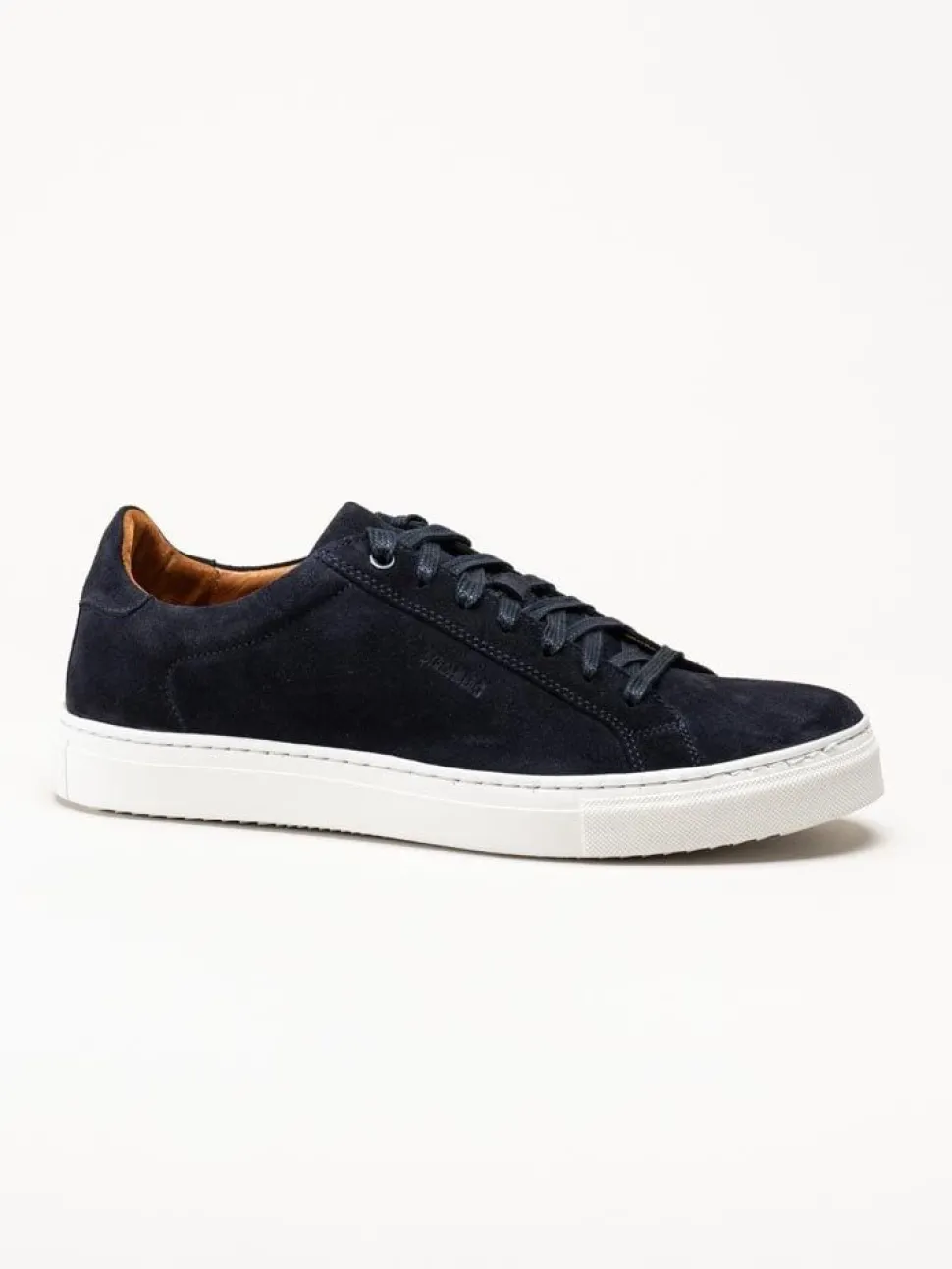 Strömberg - Arezzo - Mörkblå sneakers i mocka