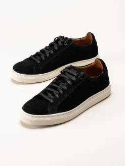 Strömberg - Arezzo - Svarta sneakers i mocka