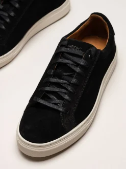 Strömberg - Arezzo - Svarta sneakers i mocka